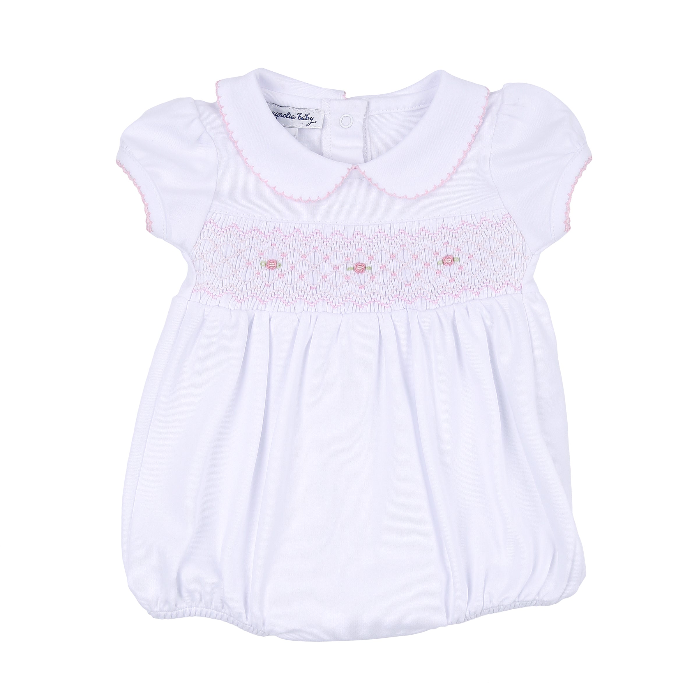 Lily & Lucas Smocked Girl Bubble