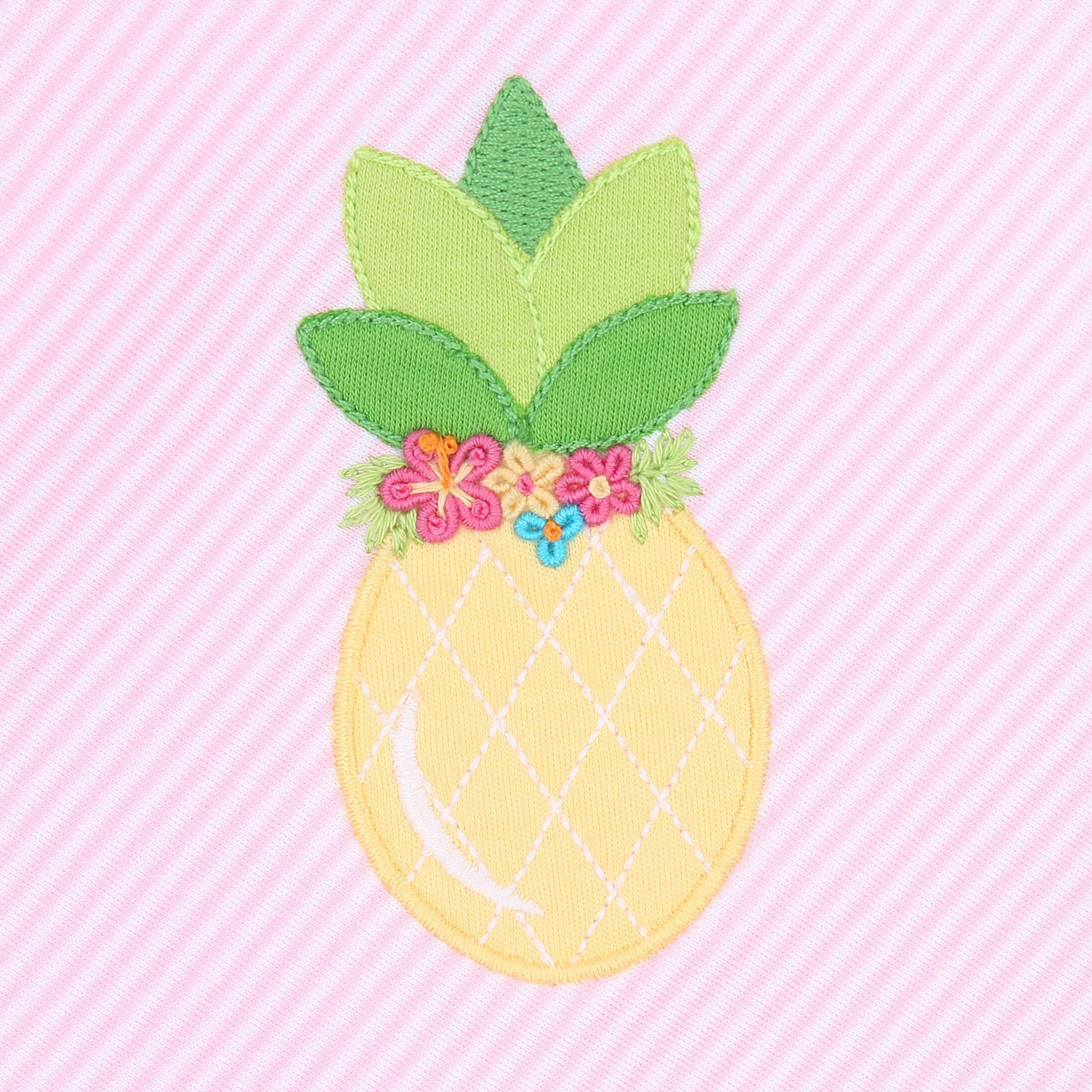 Tropical Pineapple Footie