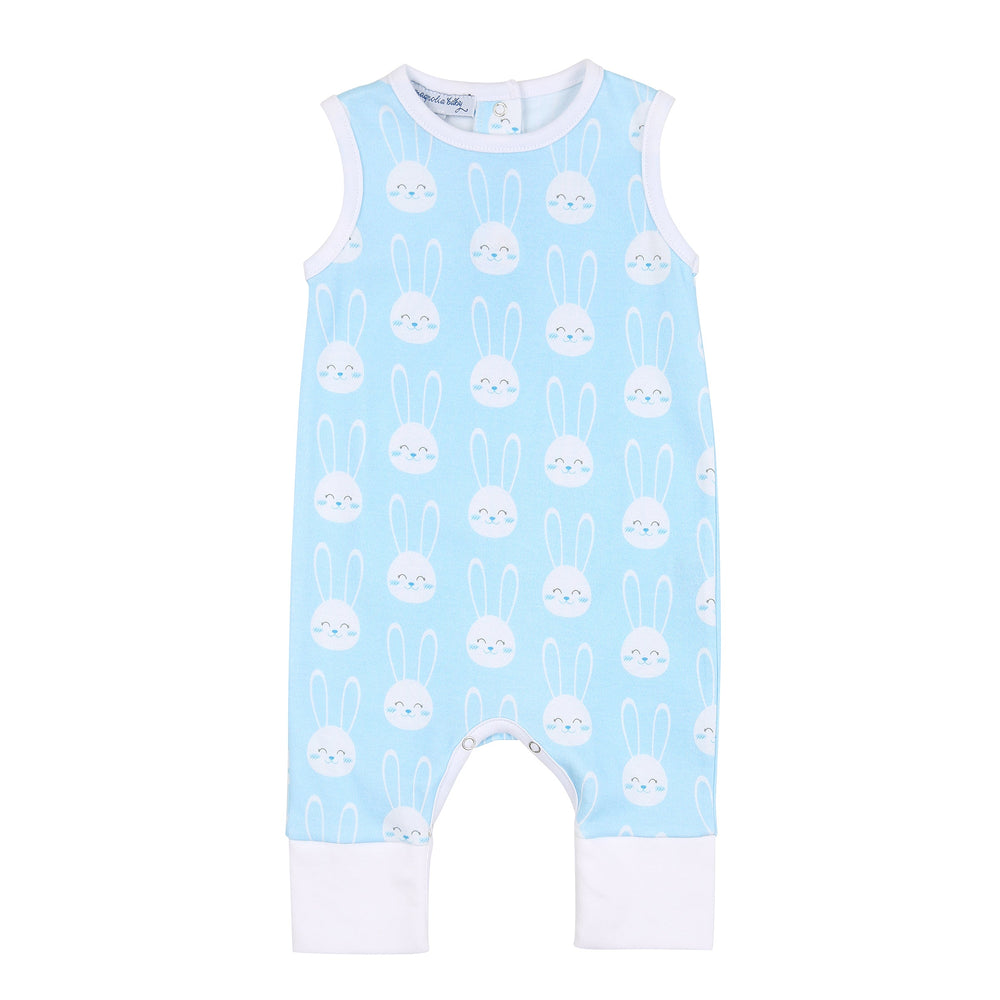 Magnolia Baby Blue All Ears Printed Sleeveless Playsuit