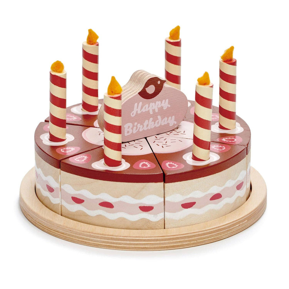 Chocolate & Strawberries Birthday Cake