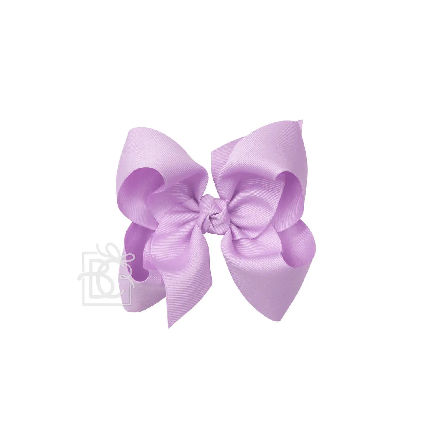 Signature Bow on Alligator Clip - Light Orchid