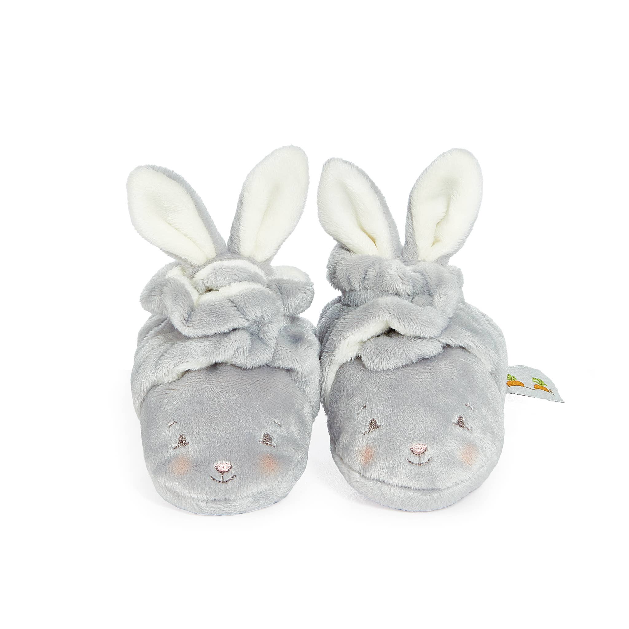 Bloom Bunny Hoppy Feet Slippers - Grey