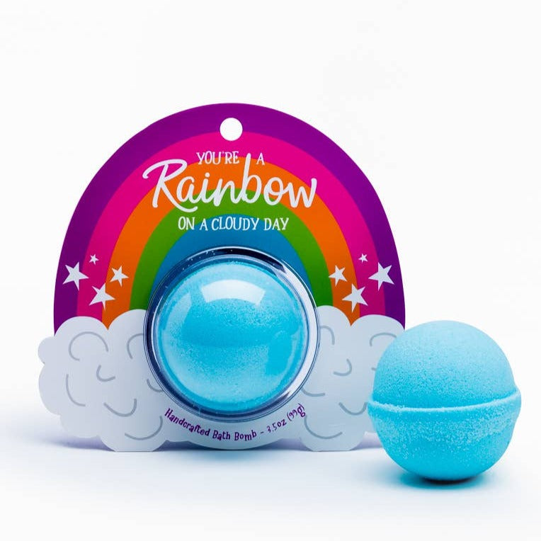 You're a Rainbow on a Cloudy Day Bath Bomb