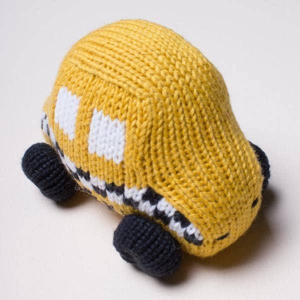 Taxi Rattle Toy