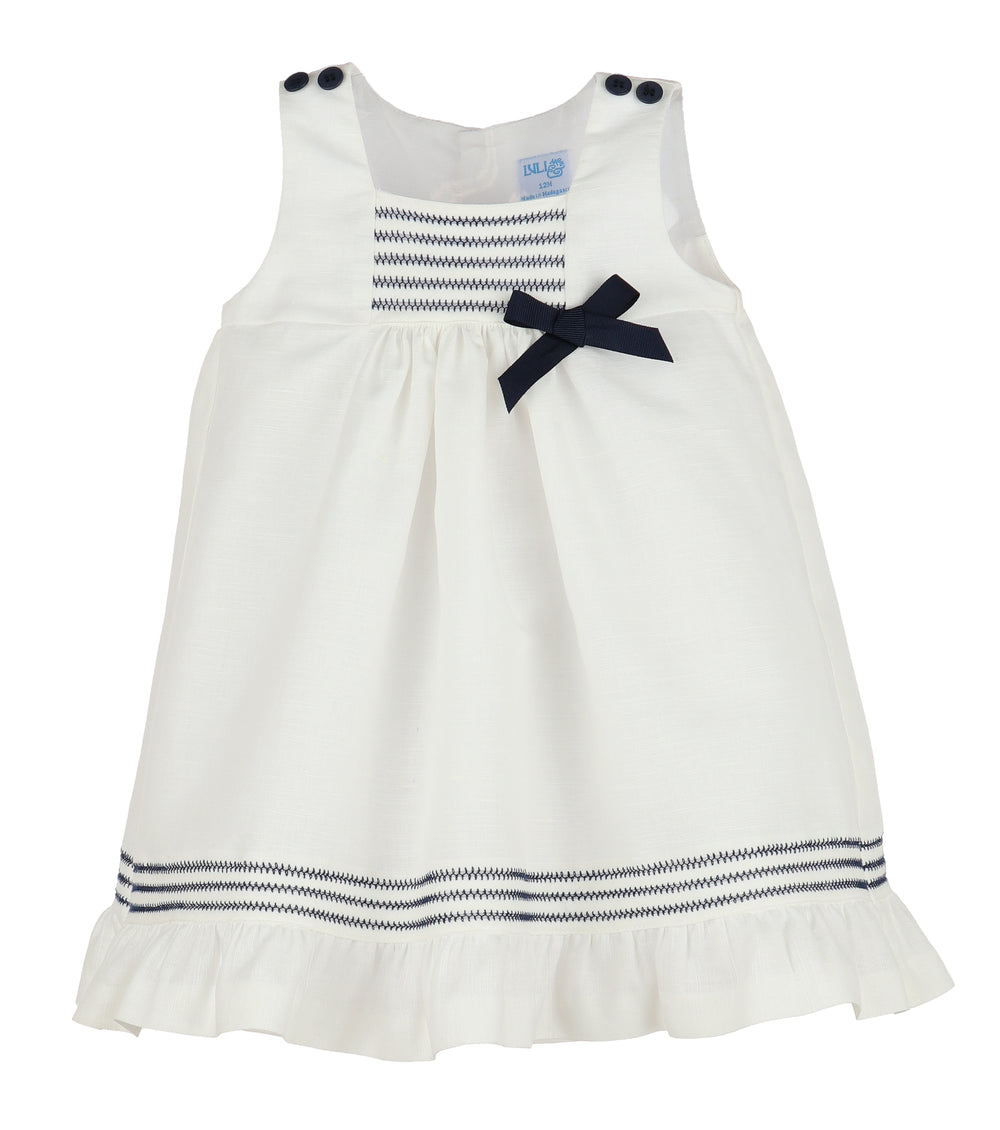 Infant & Toddler Randall Sailor Dress - Navy Blue
