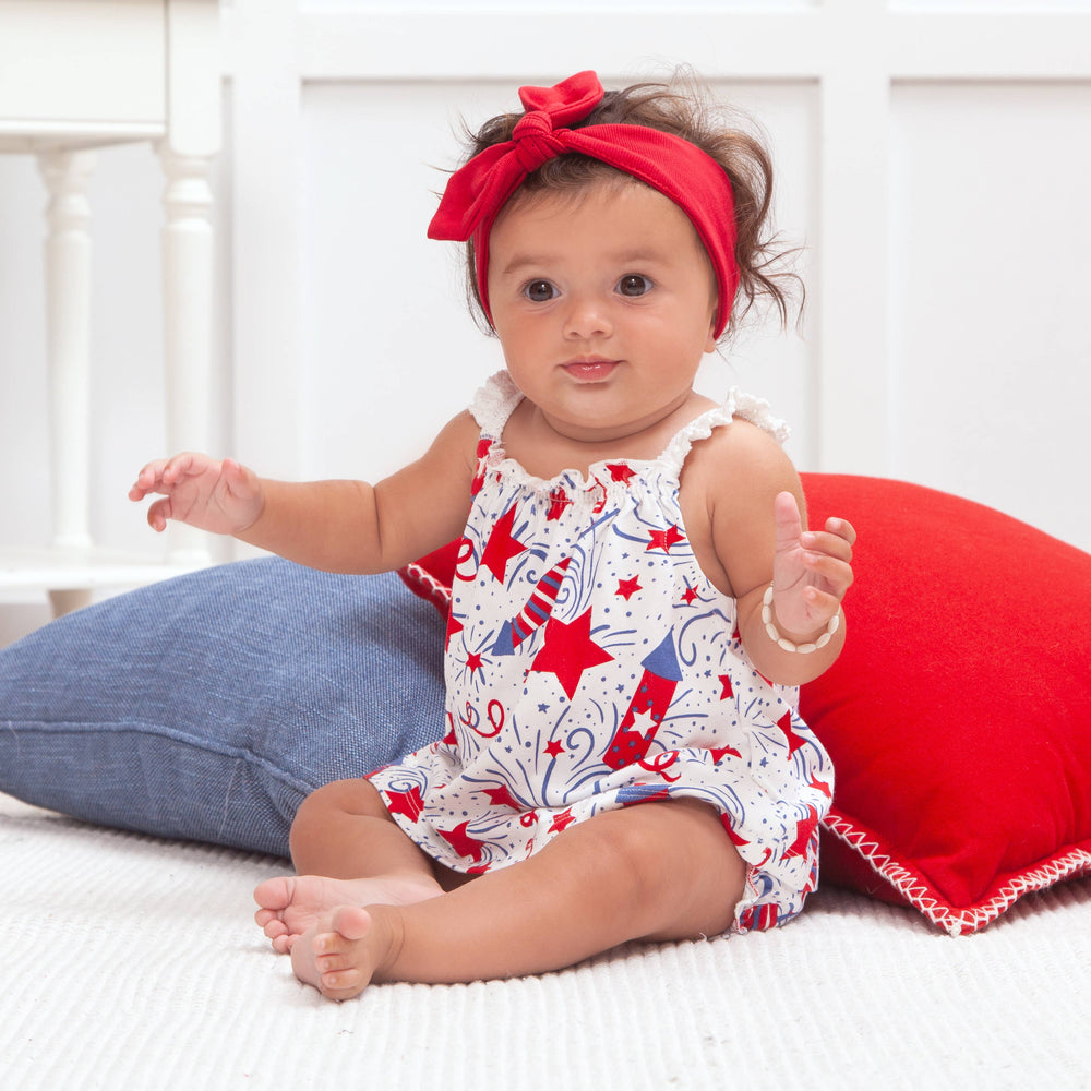 4th of July Bamboo Bloomers Set