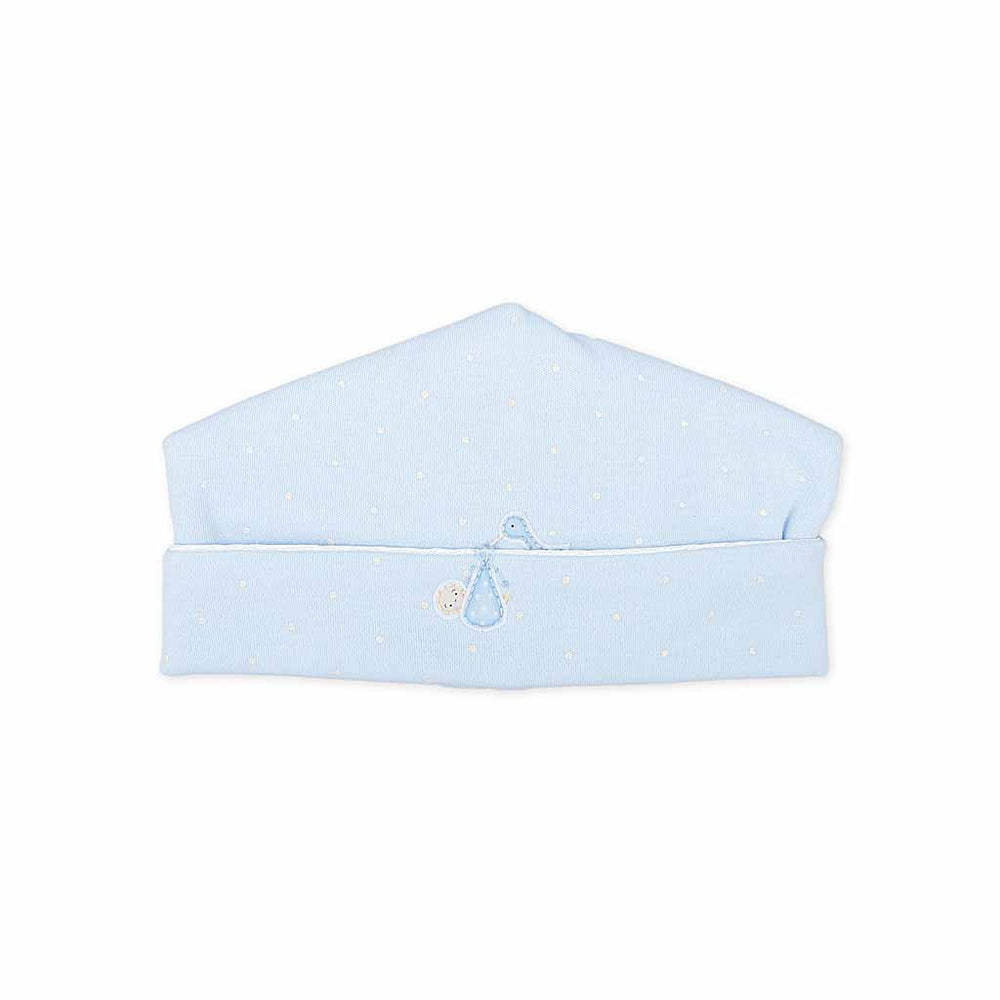 Magnolia Baby Layette Blue Worth the Wait Baby Hat