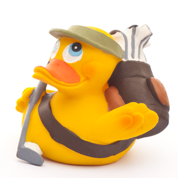 Golf Rubber Duck