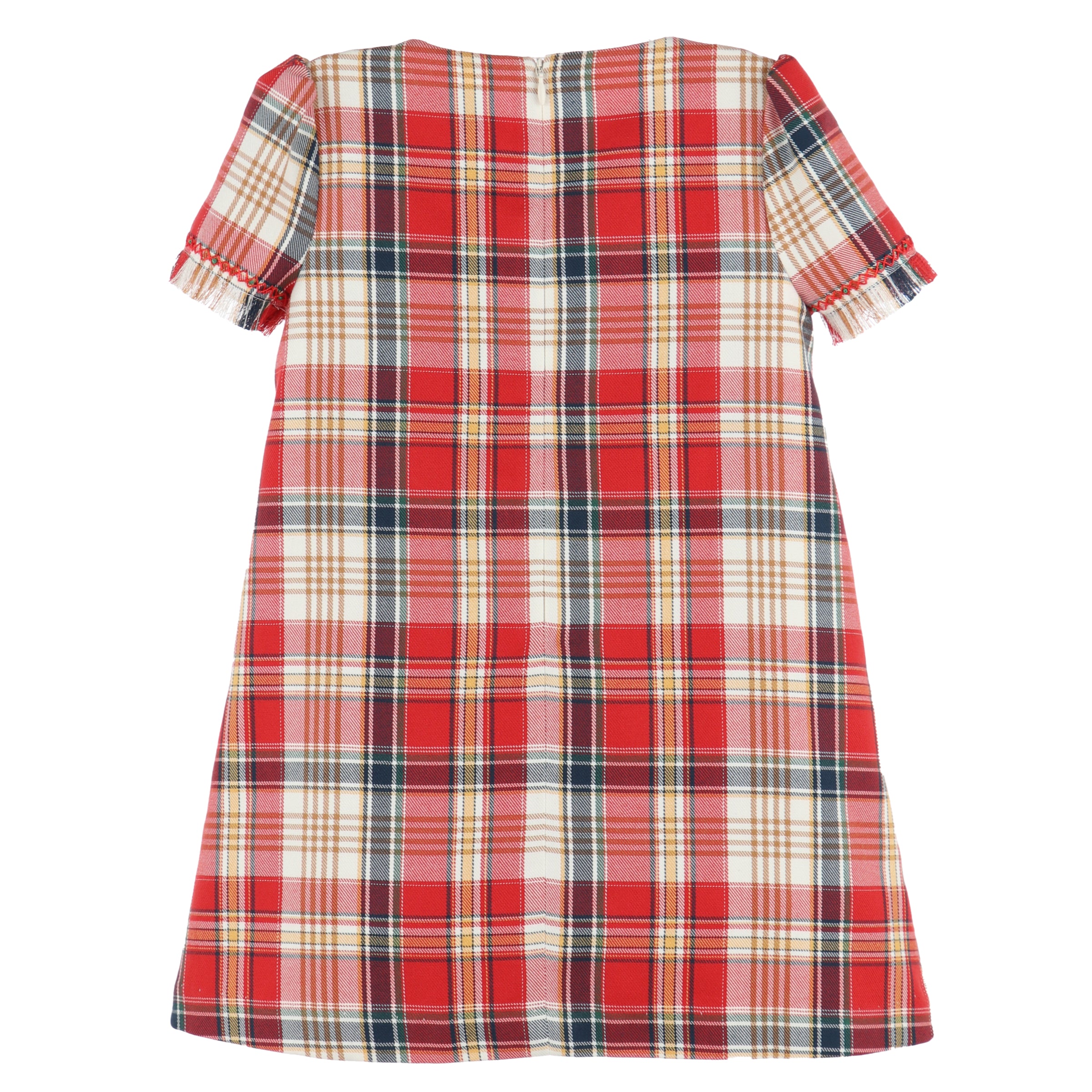 Tartan Plaid A-Line Dress