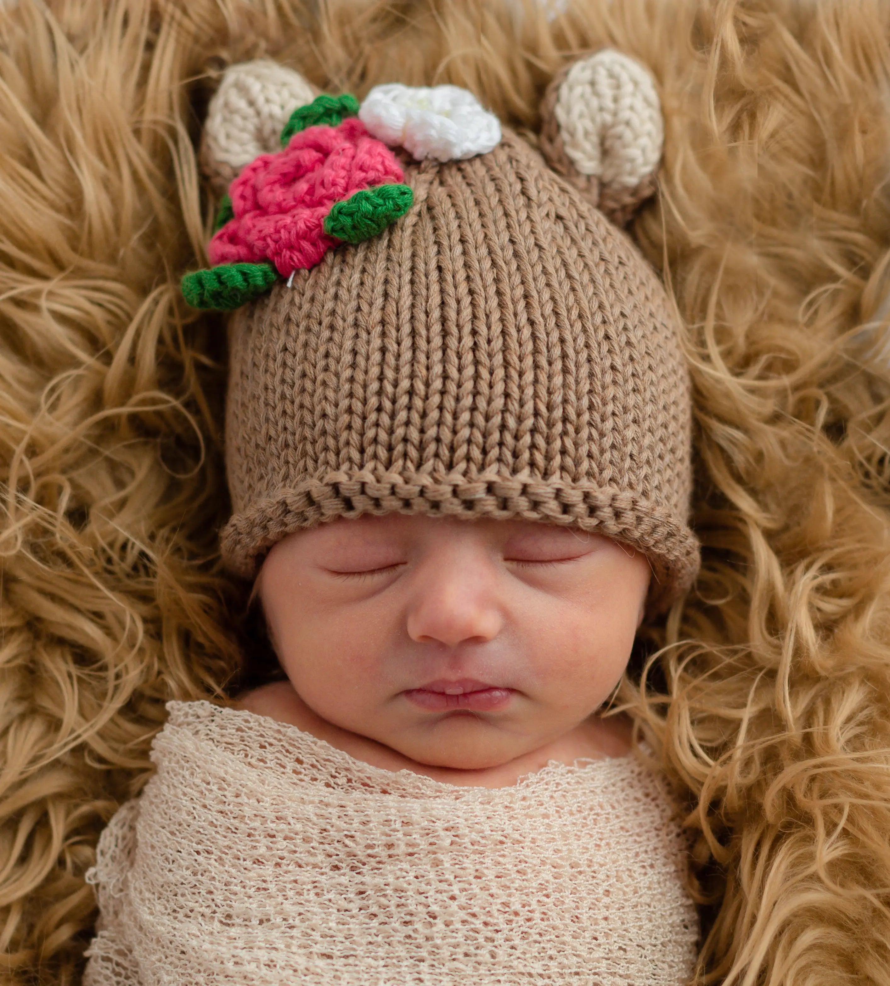 Newborn Doe Hat