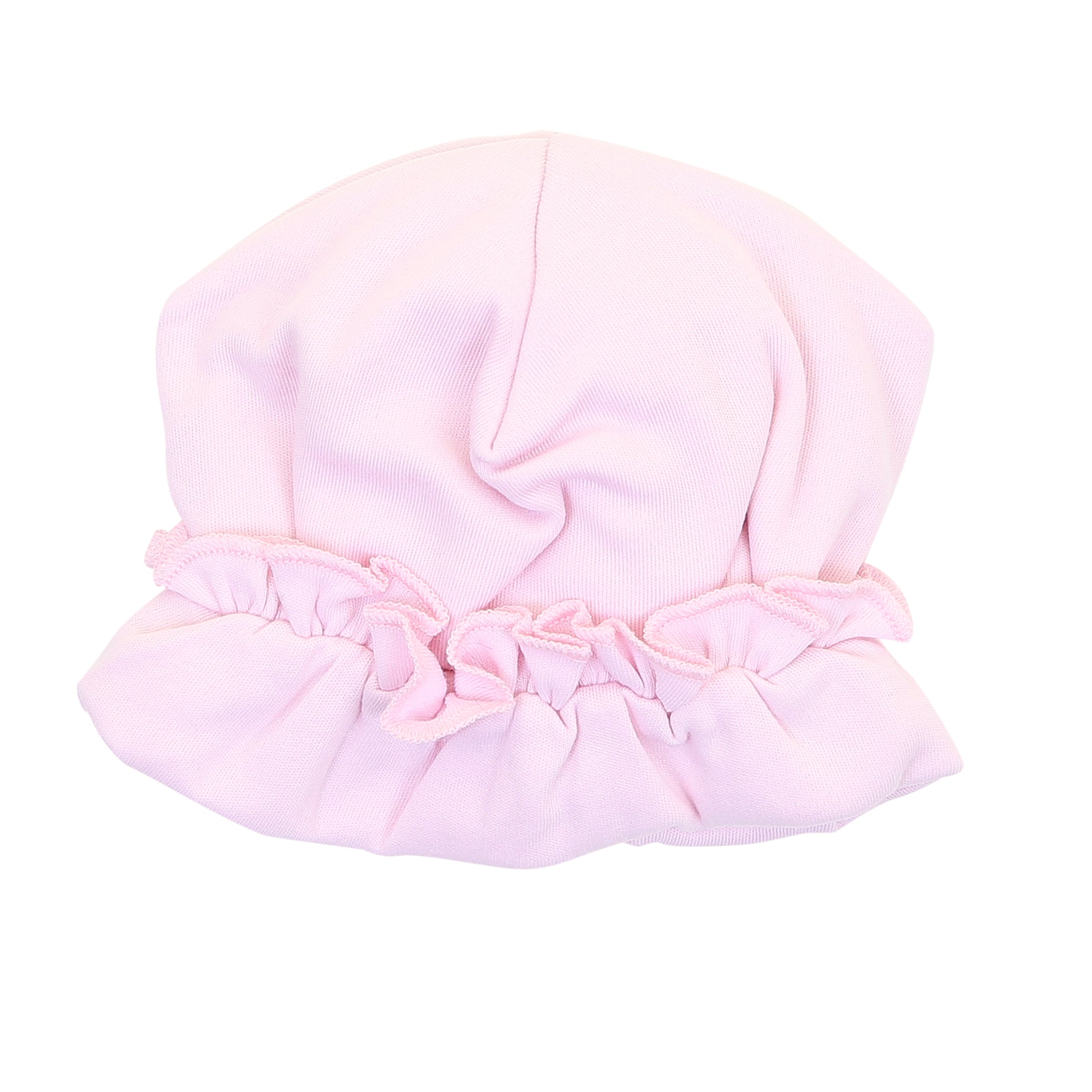 Ruffle Hat - Pink