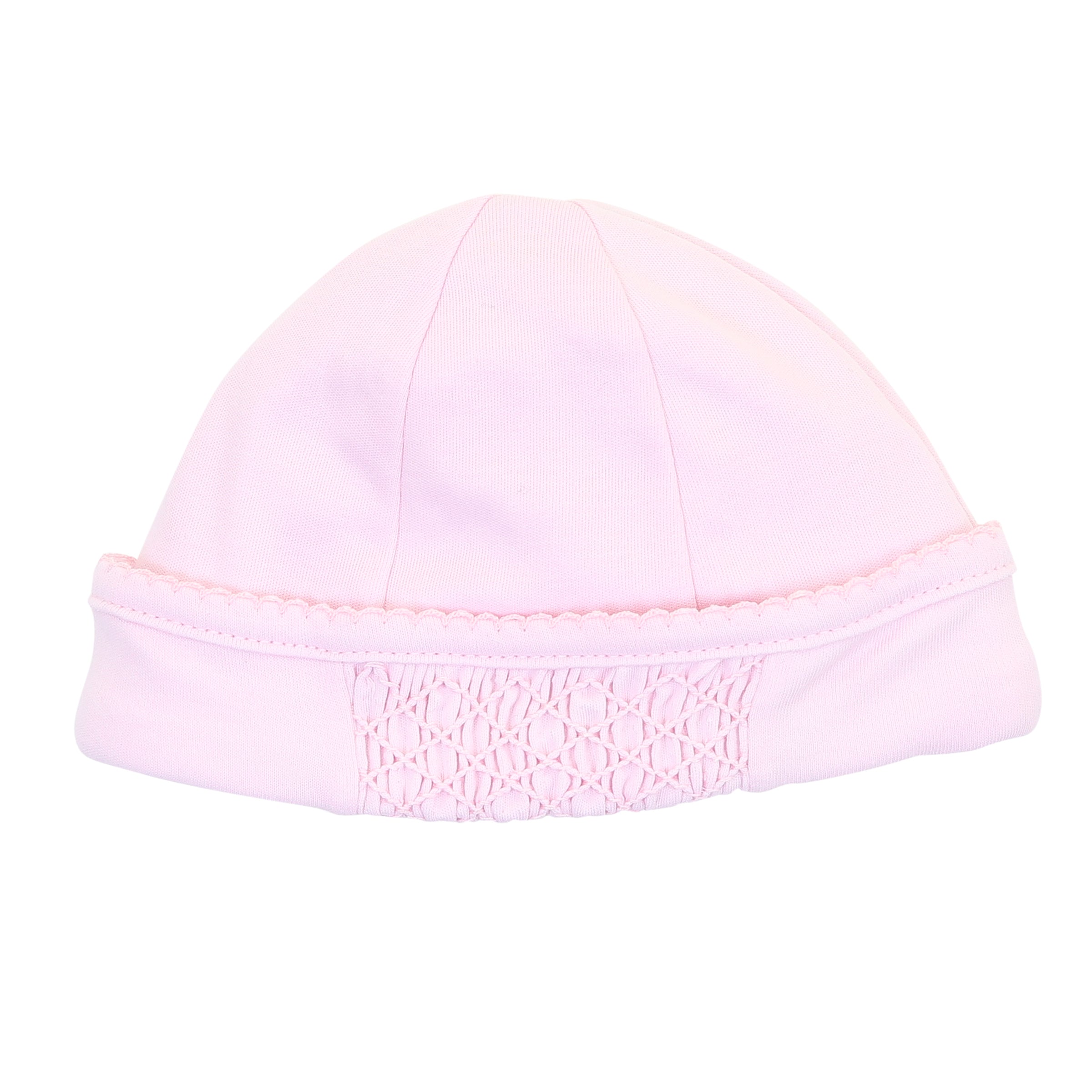 Pink Smocked Hat