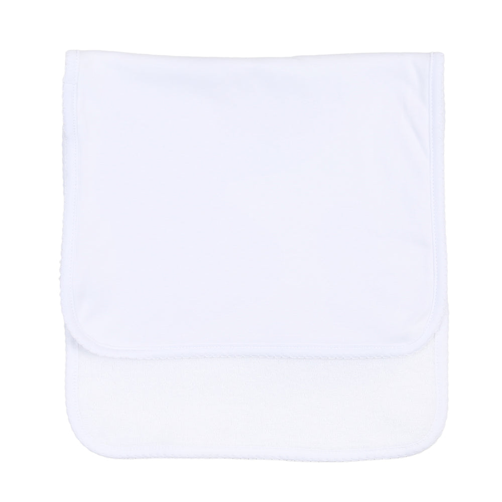 Burp Cloth - White