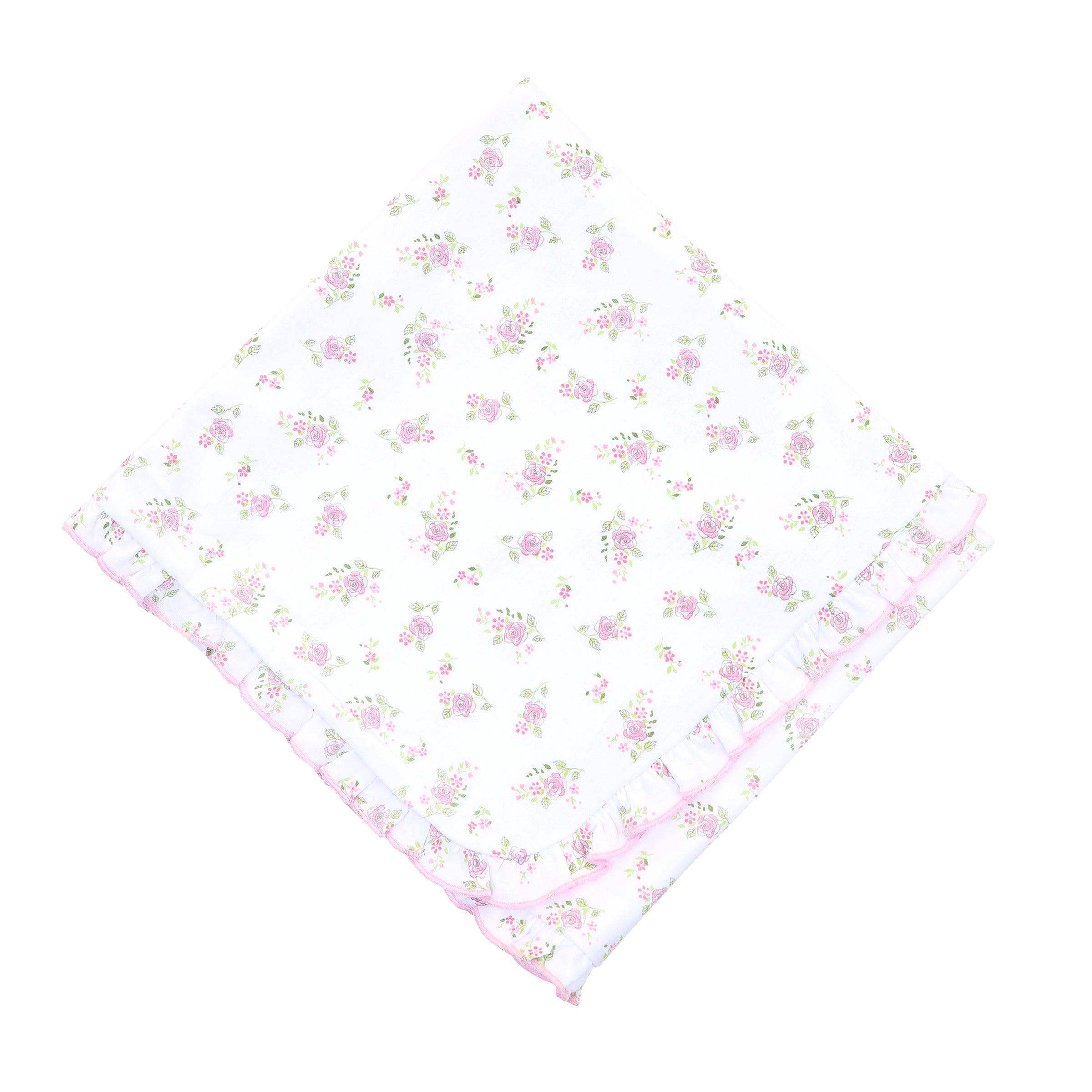 Magnolia Baby Hope's Rose Ruffle Blanket