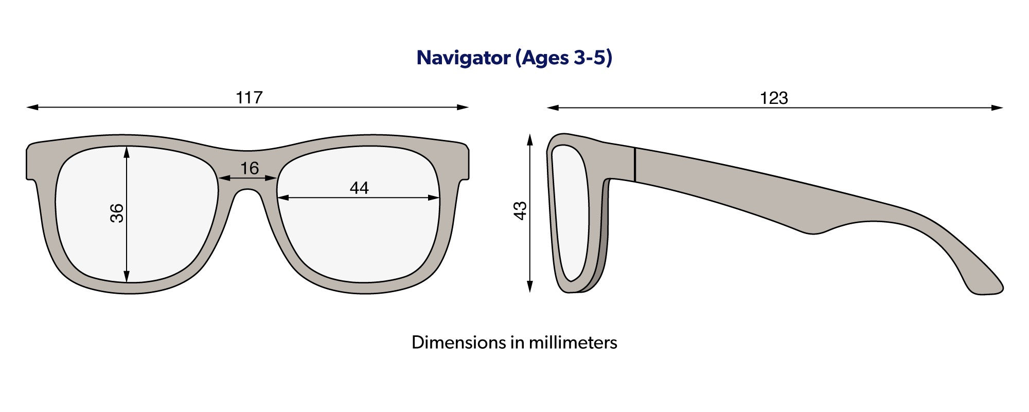 Black Navigator Sunglasses