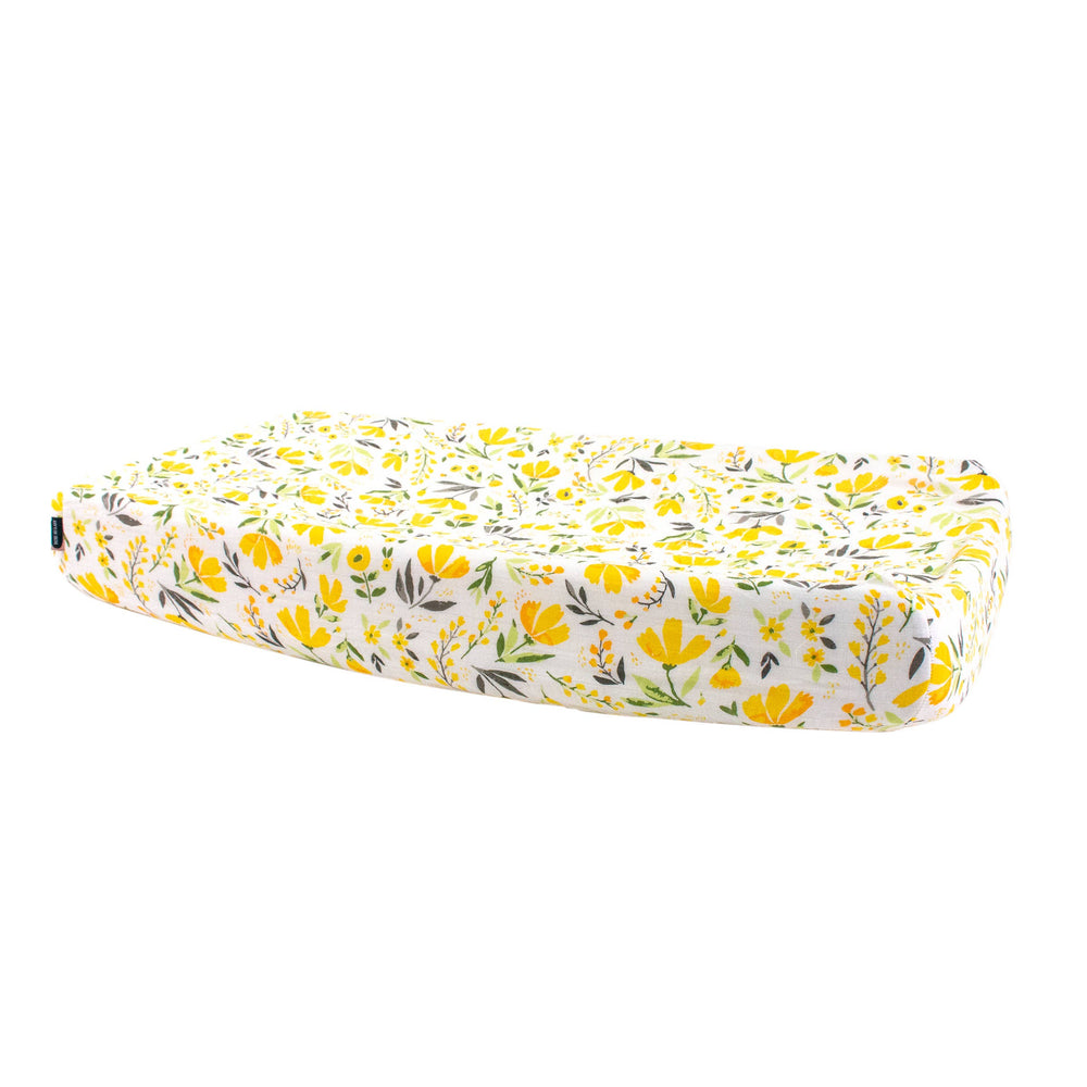 Royal Garden Muslin Changing Pad Cover