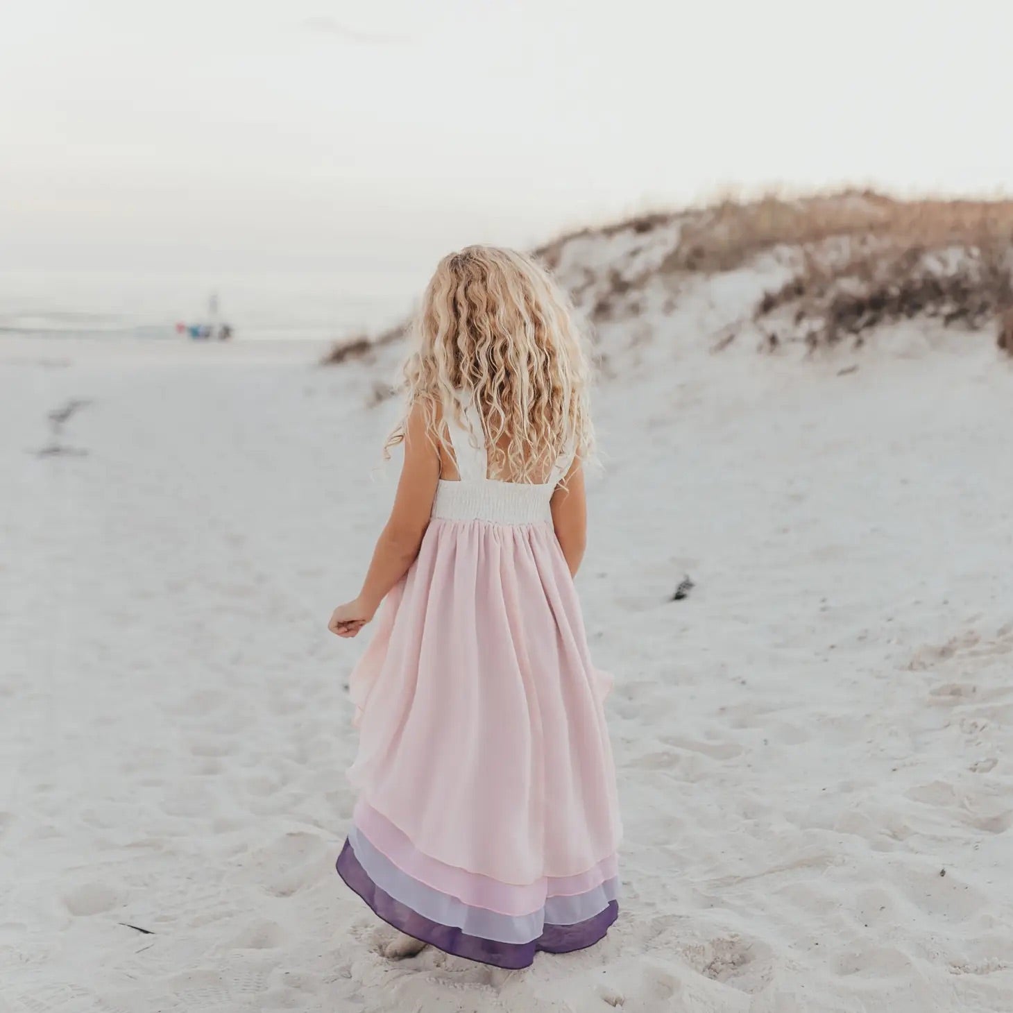 Hi-Lo Lavender Dress
