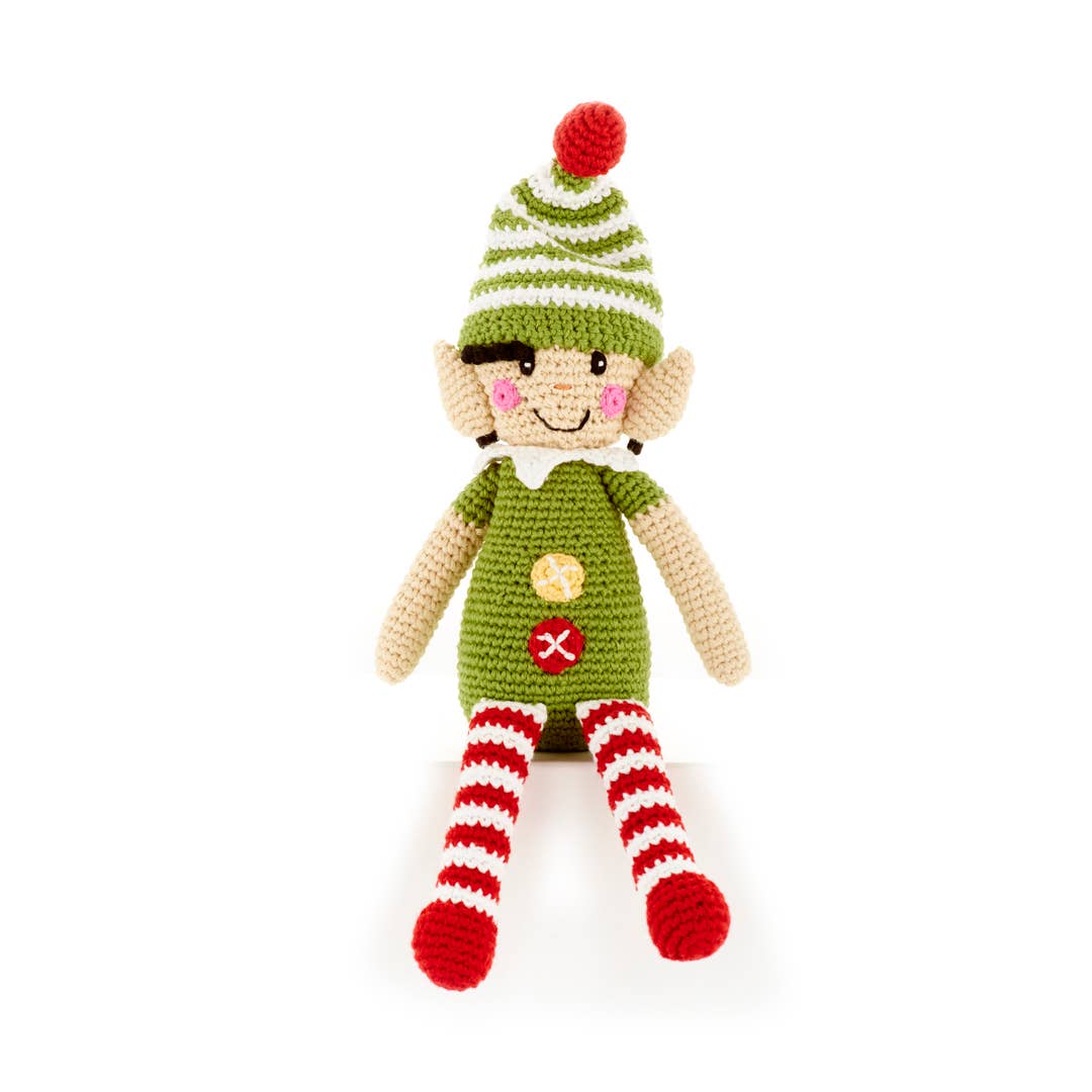 Crocheted Elf Doll