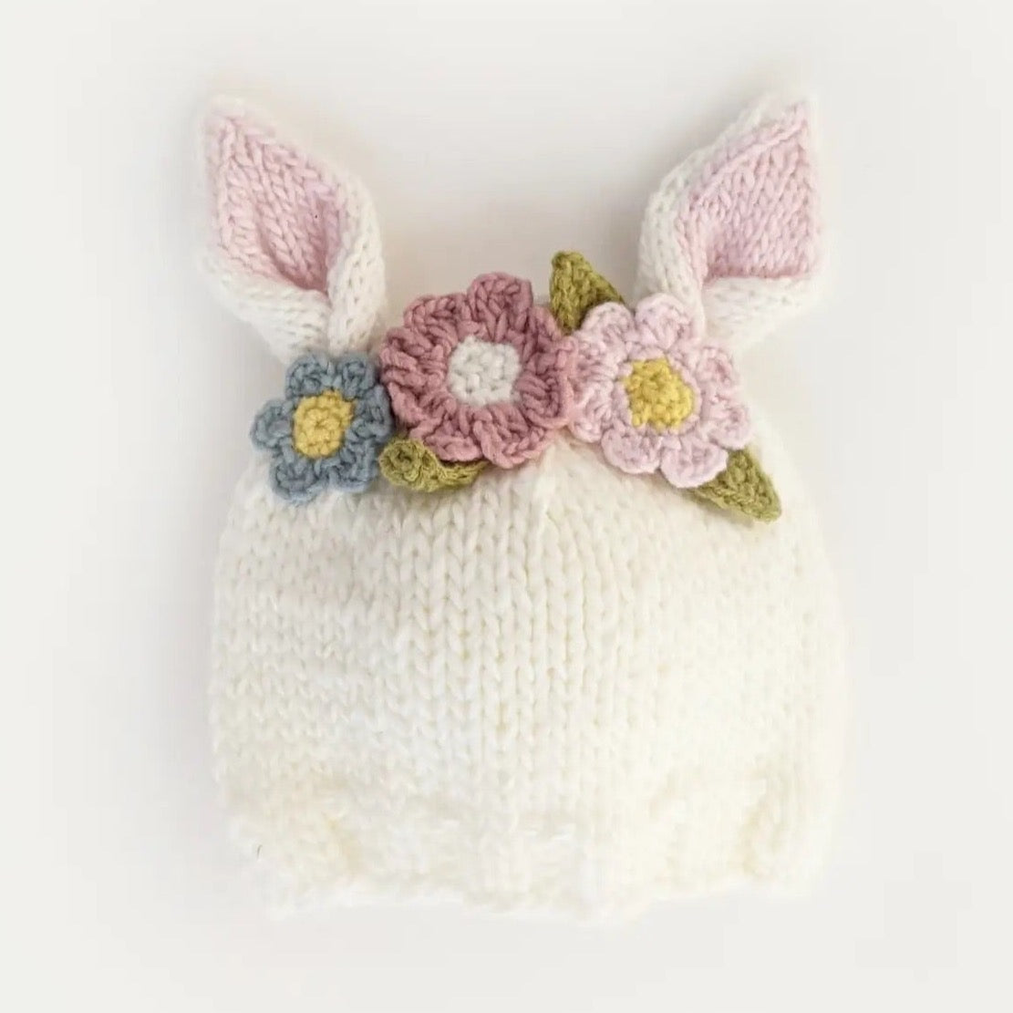 Bunny Ears Flower Hat