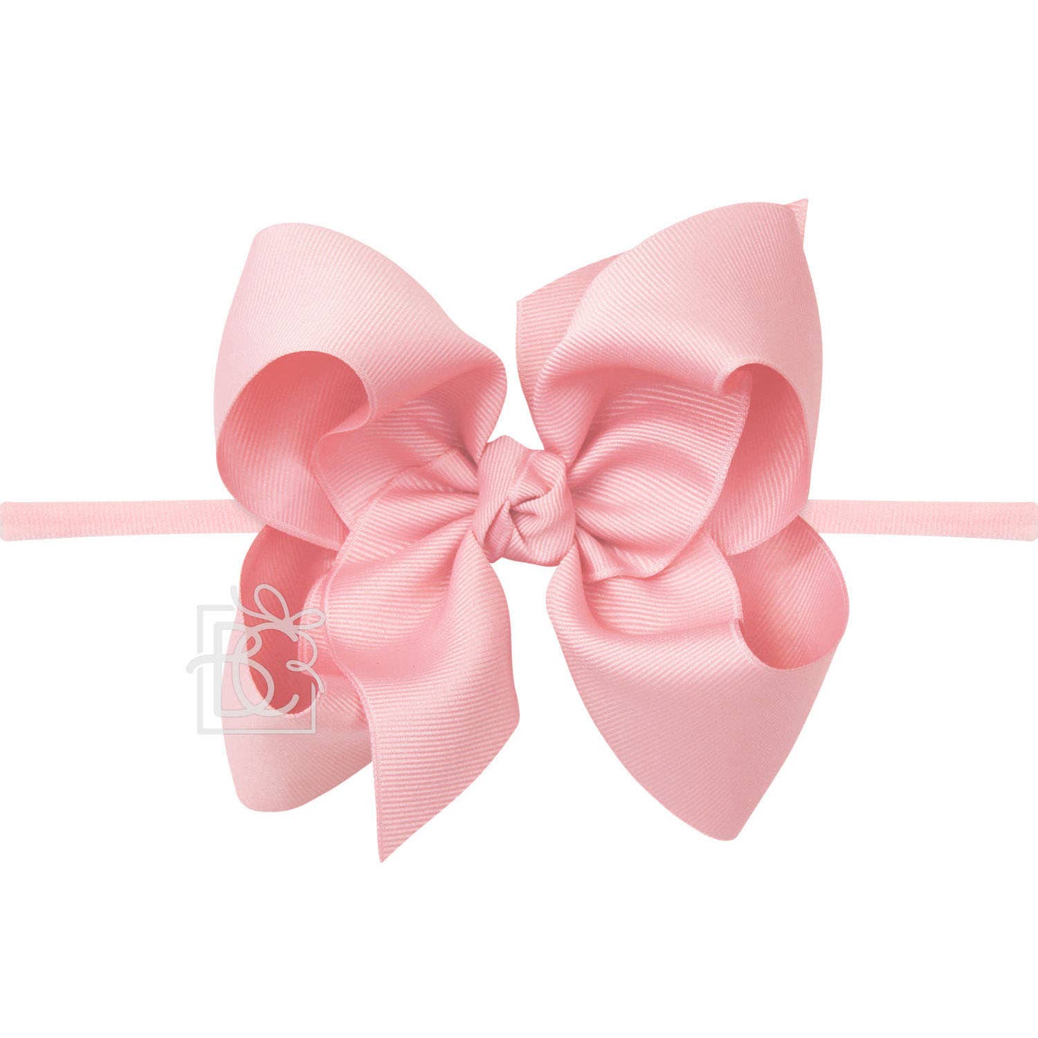 Headband with Signature Grosgrain Bow - Pink